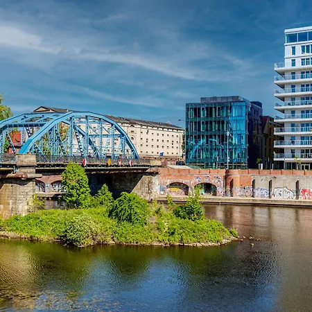 River Premium B Апартаменты Вроцлав